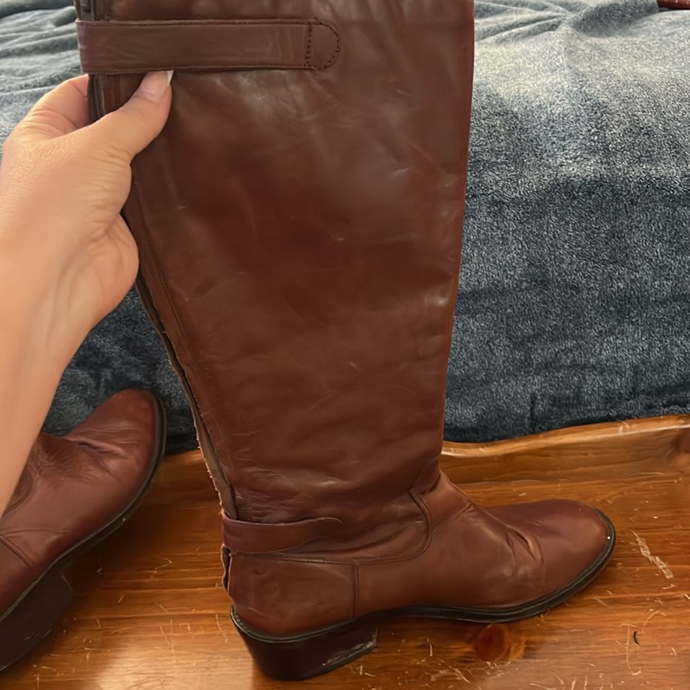 Vero Cuoia Real Leather Boots- Size 8.5 Women’s